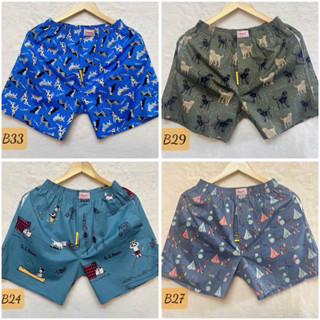 Quần đùi kate nam quần đùi ngủ quần mặc nhà nam_có túi_có size lớn (mã b13-b23)