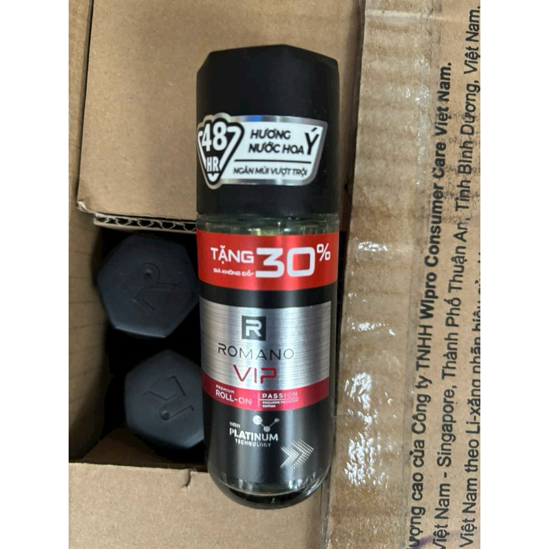 lăn khử mùi cao cấp romano vip 50ml tặng
