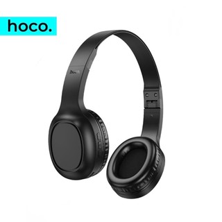  Tai nghe không dây chụp tai bluetooth v5.3 hoco đệm tai có thể gập lại headband có thể điều chỉnh ấm thanh chân thực. 