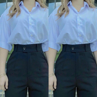    MÀU ĐEN  QUẦN TÂY BAGGY 1NÚT CÀI LỆCH LƯNG CAO Đủ Size XS Đến Bigsize 