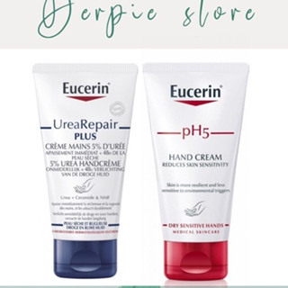    BILL ITALY   Kem dưỡng da tay phục hồi siêu đỉnh Eucerin Urea 5% và Eucerin pH5 handcream 