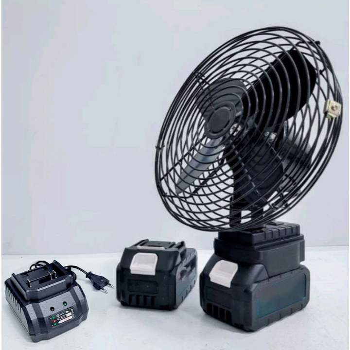 Quạt chạy pin Makita 8 inch, quạt 1 cấp độ gió siêu bền, sài chung pin Makita 14,4v - 21v Fan QuạT
