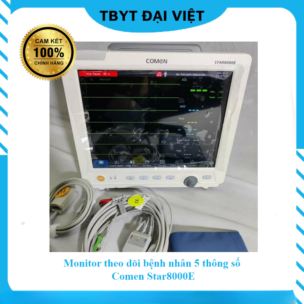 Monitor theo dõi bệnh nhân 5 thông số Comen Star8000E
