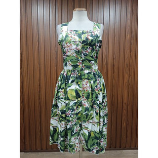 DOWISI NEW TAG - Đầm hoa hai dây bymo - Size L