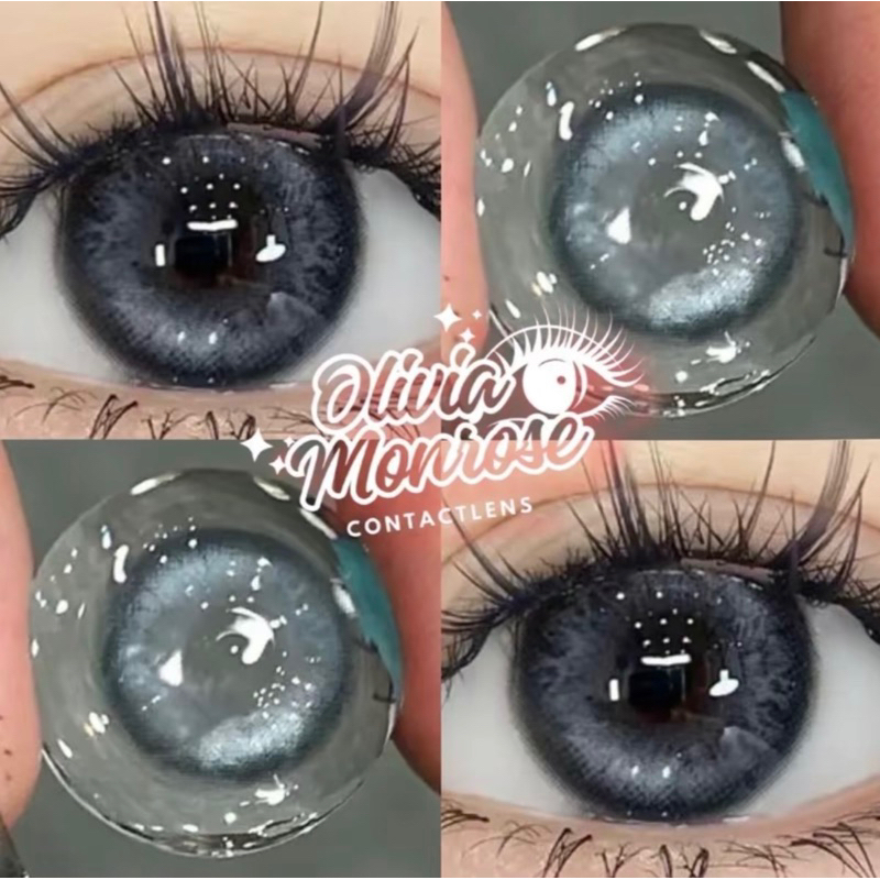 Kính Áp Tròng - Olivia Monrose lens - Naila Blue 14.2mm