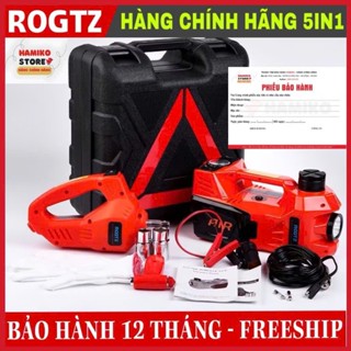 Bộ cứu hộ lốp xe ô tô 5 trong 1, Thương hiệu ROGTZ, Nâng kích gầm xe 5-7 chỗ, Bảo hành 12 tháng