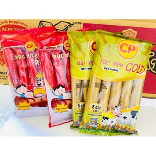  XÚC XÍCH ĂN LIỀN HIỆU CP VỊ HEO BÒ LOẠI 200g 