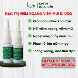 Xịt Viêm Xoang Mũi 20ml - Dung Dịch Xoang Mũi Hỗ Trợ Dứt Điểm Viêm Xoang Viêm Mũi Dị Ứng