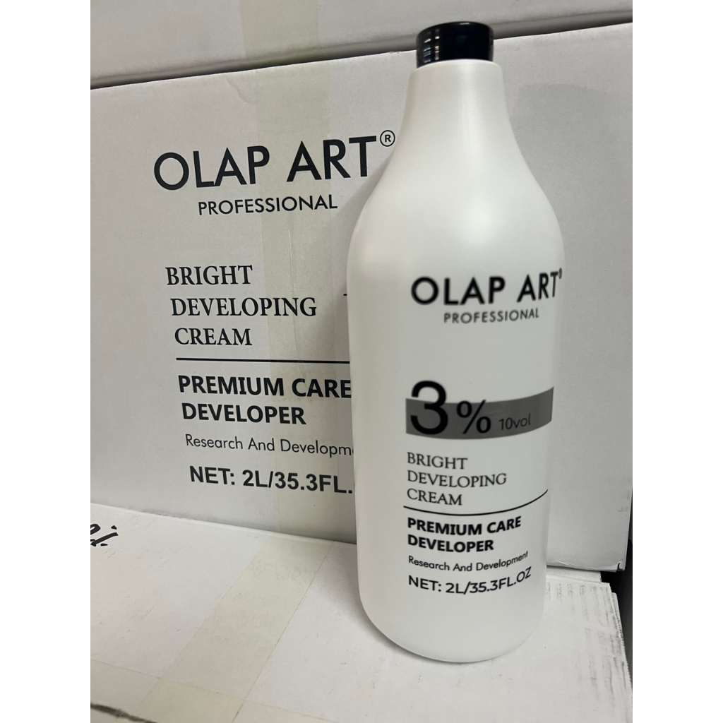 Oxy Olap _ Dung dịch Oxy (oxi) Trợ Nhuộm OLAP COLAGEN 2000ml - Đặc Thơm Không Xót [Hàng Chính Hãng]