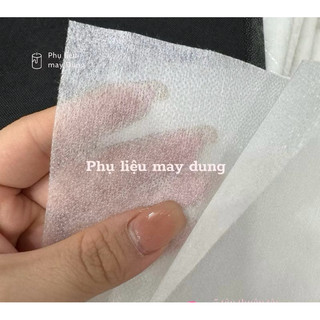 Keo Hột ép nẹp, ép cổ  áo khổ 1m