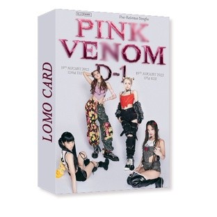 Lomo card Blackpink Pink Venom bộ 30 tấm