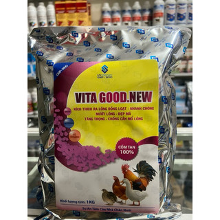 1kg Vitagood(dạng Cốm) Siêu mọc lông, Ra lông đồng loạt, Chống chụi Lông, Mượt Lông, Đẹp mã