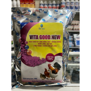 1kg Vitagood(dạng Cốm) Siêu mọc lông, Ra lông đồng loạt, Chống chụi Lông, Mượt Lông, Đẹp mã