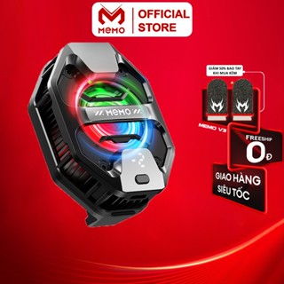 Quạt tản nhiệt sò lạnh AI 3 chế độ MEMO DL20 làm mát sâu đóng đá tăng FPS chơi game mobile liên quân FF COD