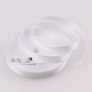 Ruy băng lụa 5ly (6mm) đủ màu cuộn 22 yard.