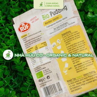 Pudding hữu cơ RUF/gói - Nhà Hữu Cơ