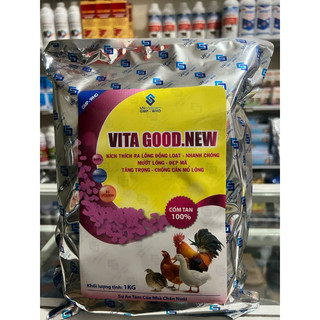 1kg Vitagood(dạng Cốm) Siêu mọc lông, Ra lông đồng loạt, Chống chụi Lông, Mượt Lông, Đẹp mã