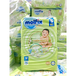 Bỉm Tã Dán Molfix M76, L68, XL62,XXL56 Miếng tiết kiệm - Giá tốt