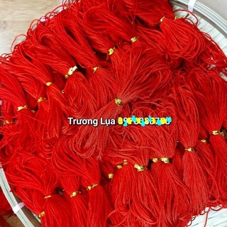 (TPHCM)10 mét Dây dù 1mm màu đỏ