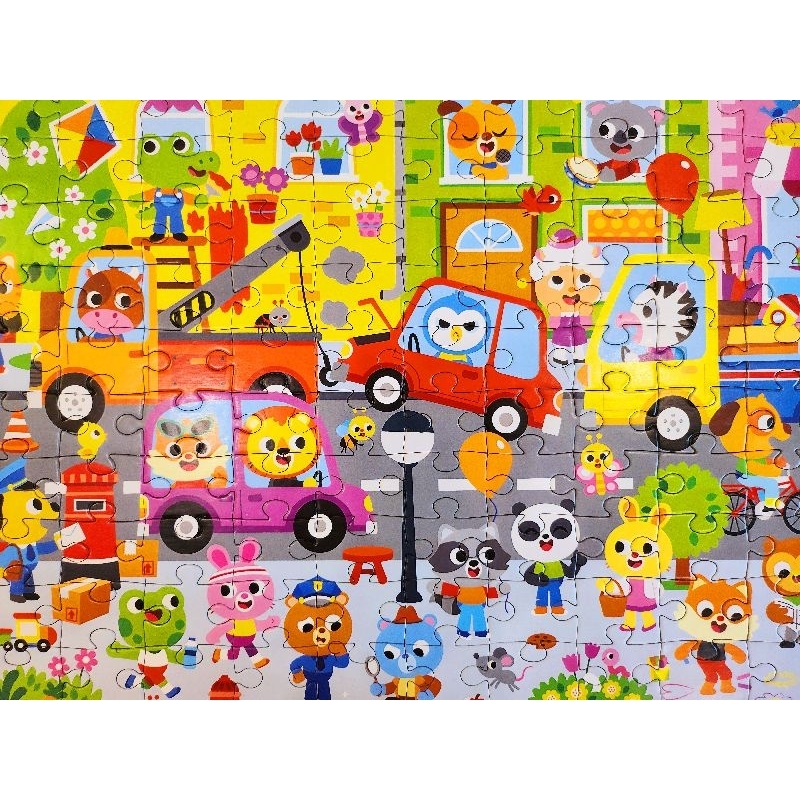 Ghép hình Thú siêu quậy - Puzzle vui cho bé