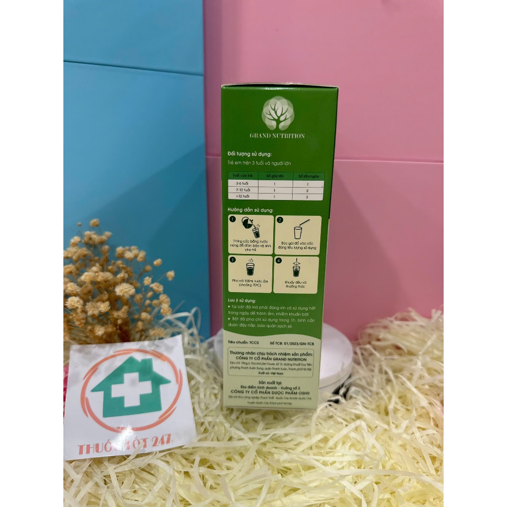 Sữa Hạt Trí Não ThomiSure Hộp 20 gói  - gói 10 gram hỗ trợ giúp trẻ tăng cường phát triển trí não