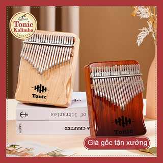 [ Mua 1 được 6 món] Đàn kalimba 21 phím Tonic cao cấp loại 1- Gỗ lõi đào bảo hành 24T Hàng chính hãng