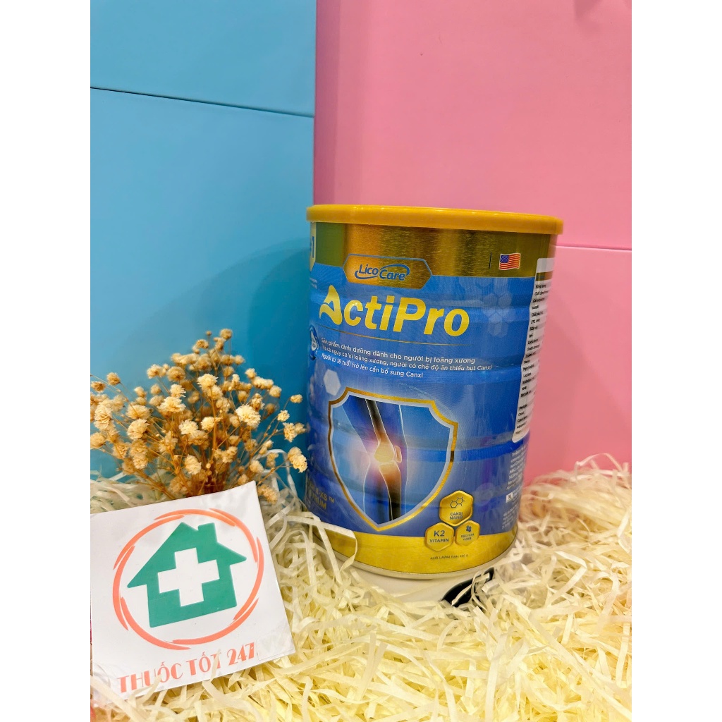 Sữa Non Actipro 850g Bổ Sung Canxi cho người thoái hoá khớp