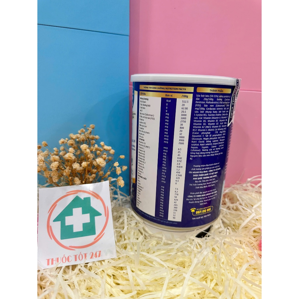 Sữa Tăng Cân Weight Mass Chính Hãng Hộp Lớn 720g - 400g