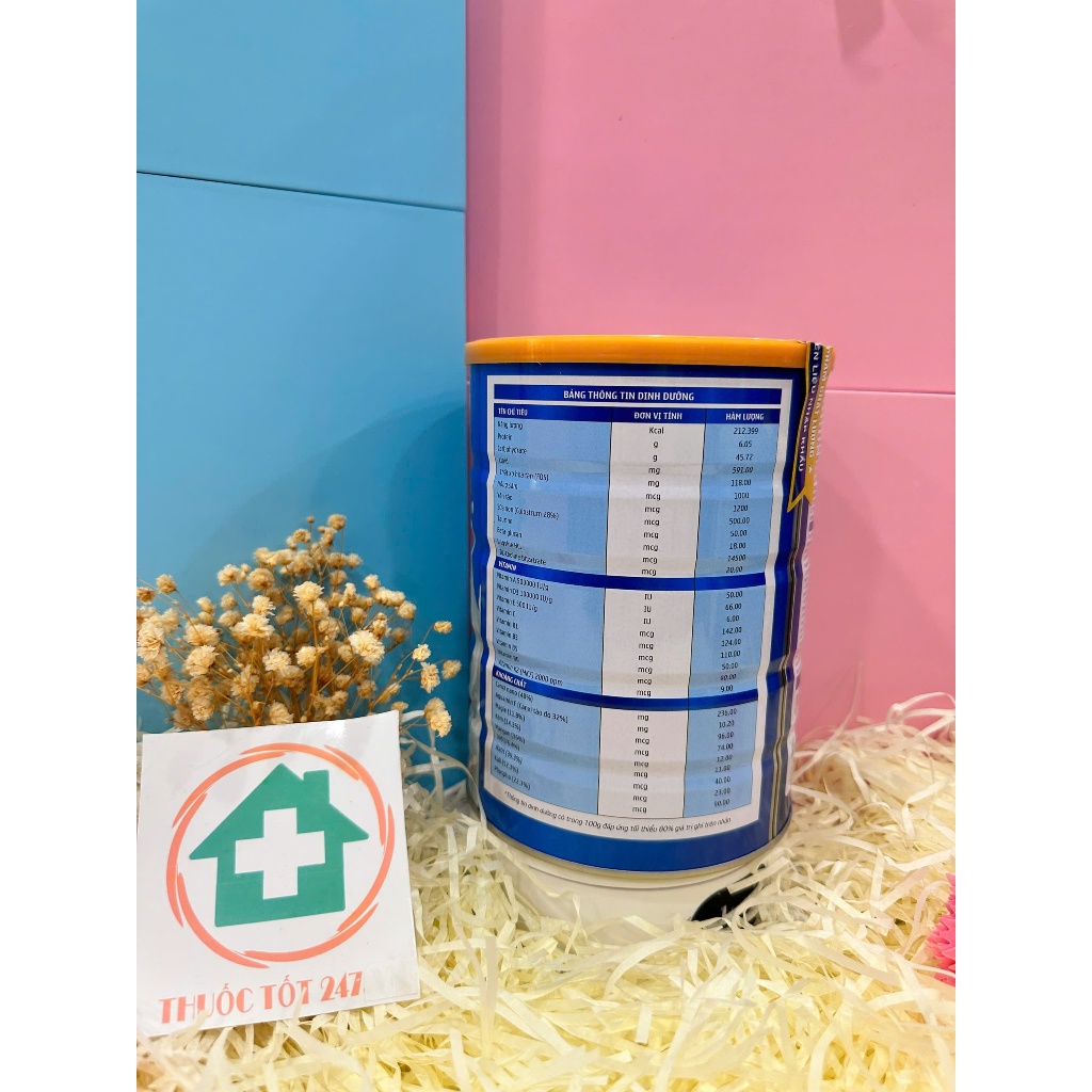 Sữa non Greensure 900g Yến mạch Hồng sâm dành cho người tiểu đường Greensure 900g