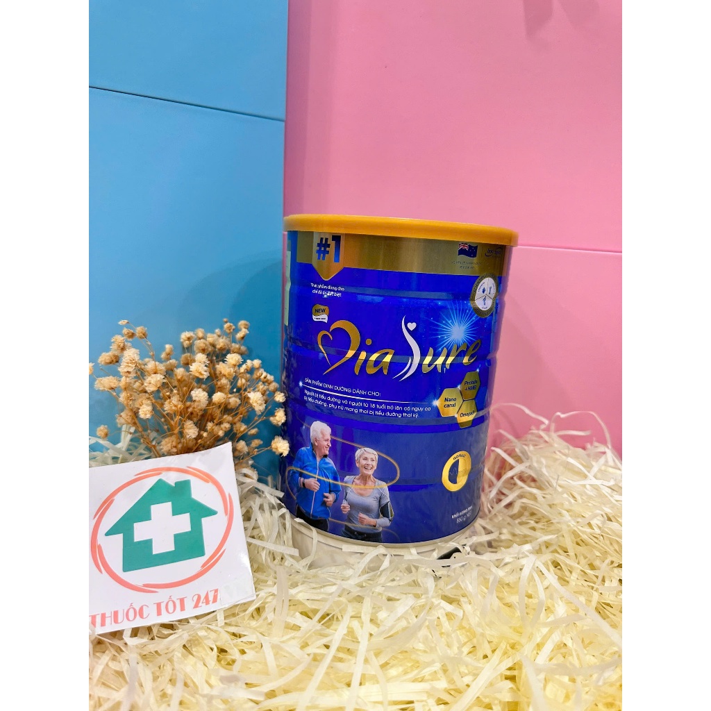[ HCM ] Sữa DiaSure kiểm soát hỗ trợ đường huyết cho người tiểu đường. 850g