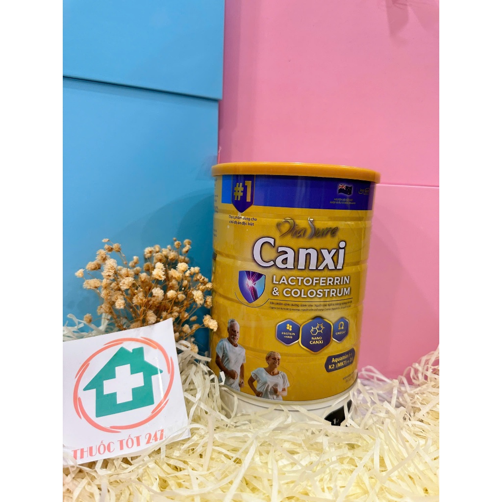 Sữa diasure canxi 850g sữa non xương khớp- bổ sung canxi giúp xương chắc khoẻ, chống loãng xương