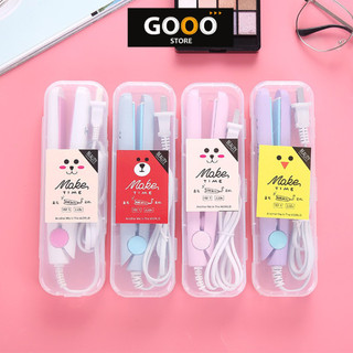 Máy ép tóc, uốn tóc, là ,duỗi tóc mini nhiều mẫu cute