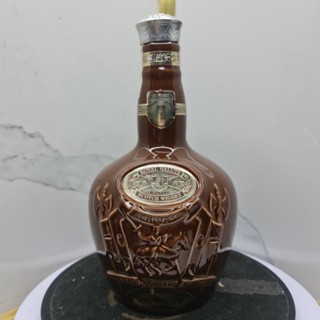 VỎ CHAI RƯỢU NGOẠI CHIVAS 21 700ML ĐỜI CỔ TRANG TRÍ TRƯNG BÀY NHÀ CỬA