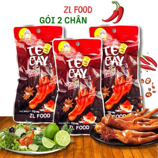  Combo 30 và 40 gói chân gà TÊ CAY ĐÔI 65g của zlfood  mua 1 nhận 2 chân  