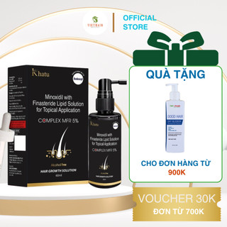  Xịt mọc tóc serum giảm rụng tóc kích thích mọc Minoxiidil Khatu không cồn 60ml bảo vệ  chăm sóc tóc 