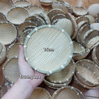 Thúng tre / Rổ tre mini 13cm / mẹt tre - phên