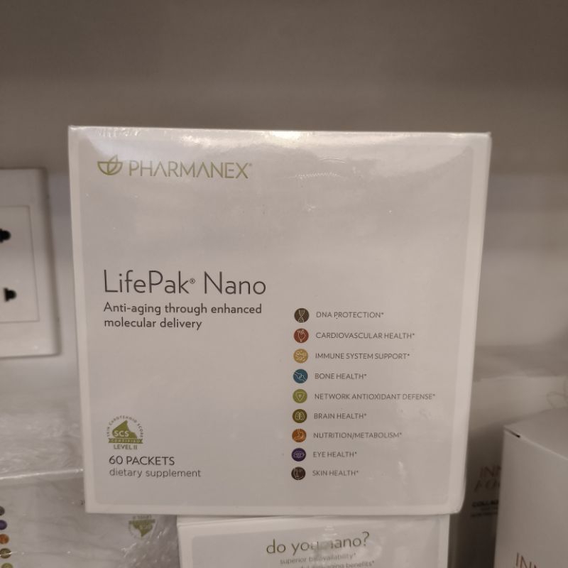 Chính Hãng LifePak Nano Nuskin - Bổ Sung Vitamin Và Khoáng Chất Tăng Cường Hệ Miễn Dịch