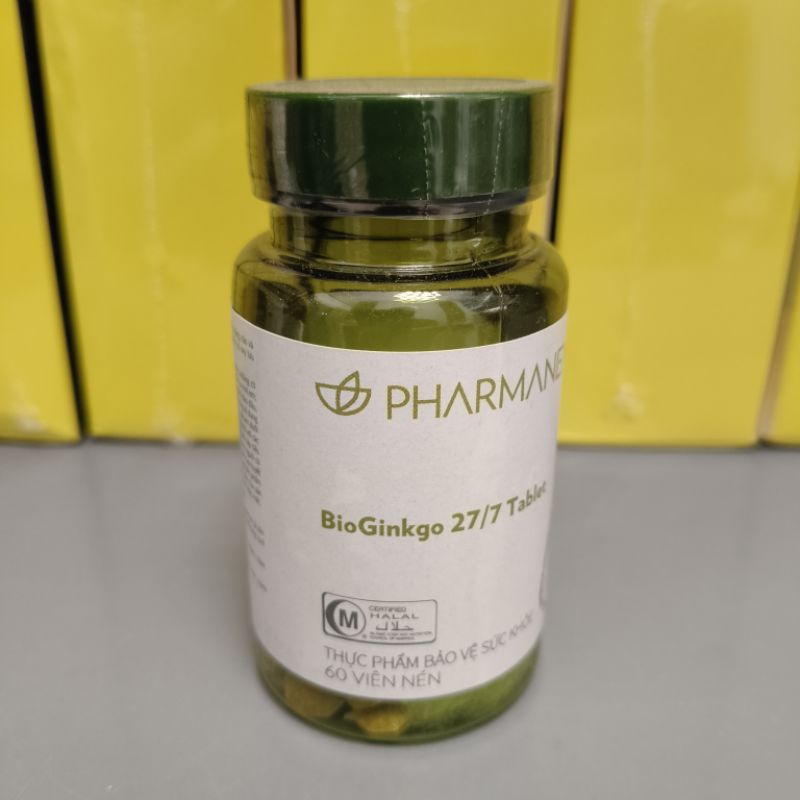 Nuskin Bioginko 27/7 Tablet Pharmanex giúp tăng cường trí não 60 ViêN.