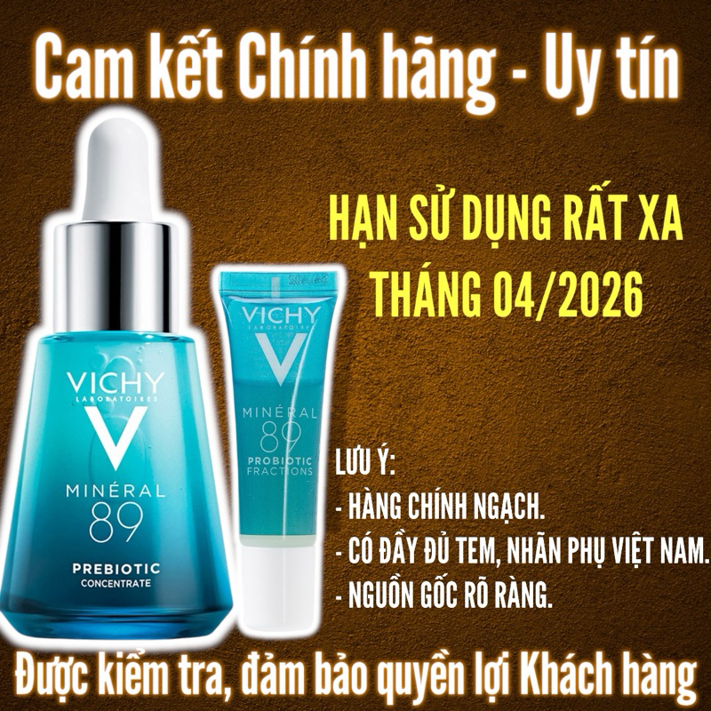 Serum Vichy Mineral 89 Probiotic Fractions