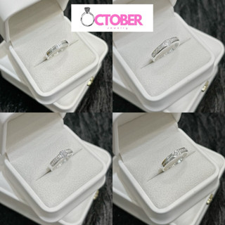 Nhẫn bạc nam OCTOBER JEWELRY thiết kế đơn giản đễ đeo bạc thật [Tặng kèm hộp nơ]