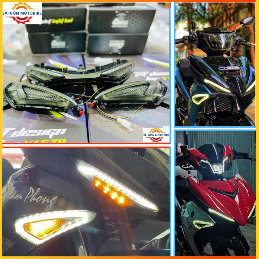 🔴[ Combo ]🔴 Đèn Demi + Xi Nhan TST gắn cho dòng xe Exciter150 , Ex150 ( Có Bán Lẻ )