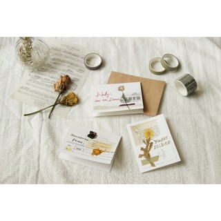 Thiệp Handmade xé dán