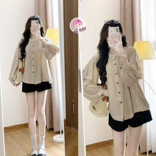 Set áo đũi tay bồng dáng dài kèm quần xixeoshop - S84