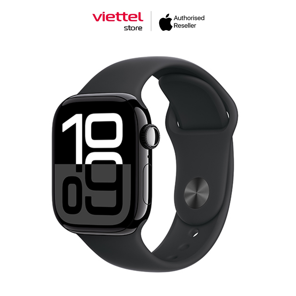 Apple Watch Series 10 Viền nhôm Cellular 46mm Dây Cao Su S/M Chính hãng | BigBuy360 - bigbuy360.vn
