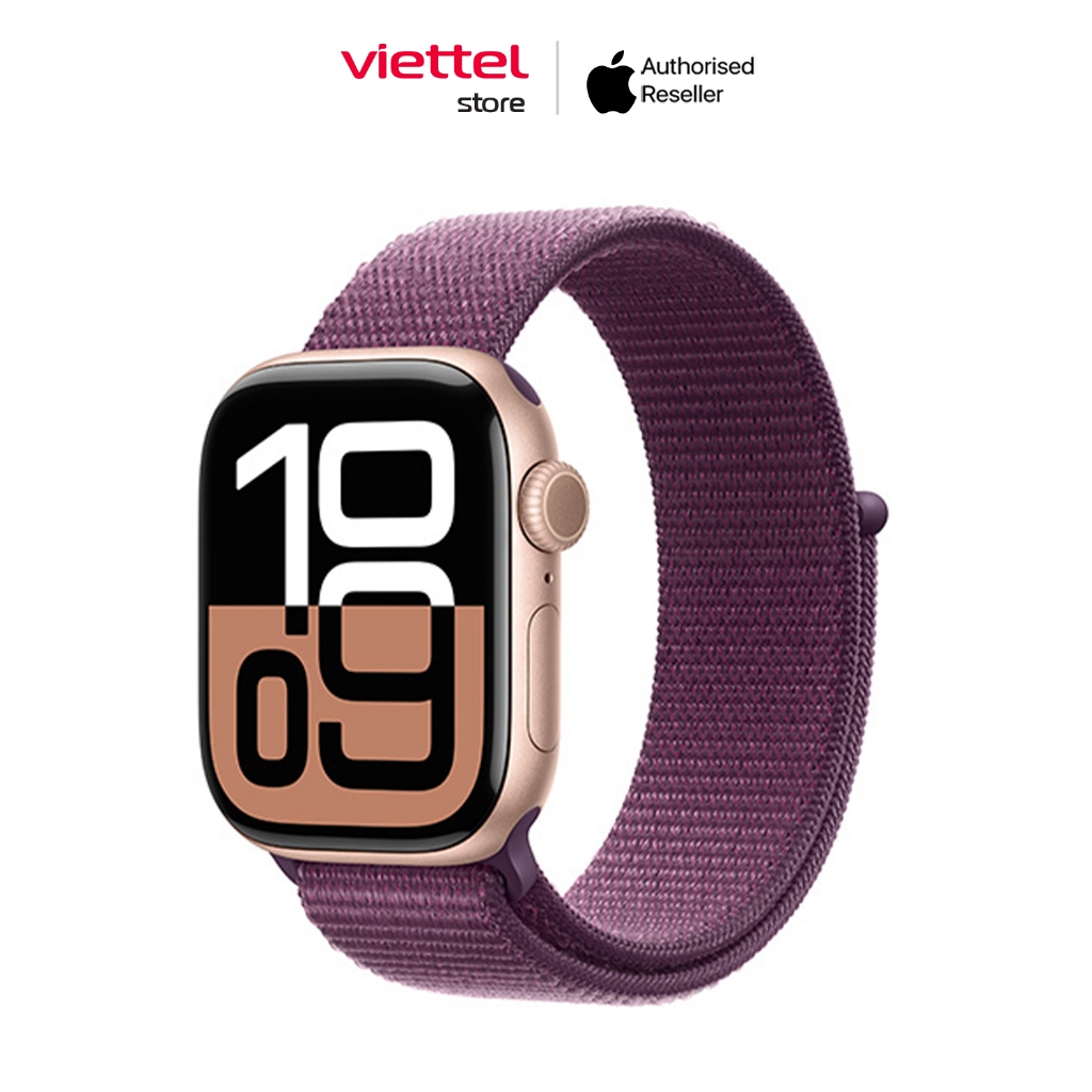 Apple Watch Series 10 Viền nhôm Cellular 42mm Dây Vải Chính hãng