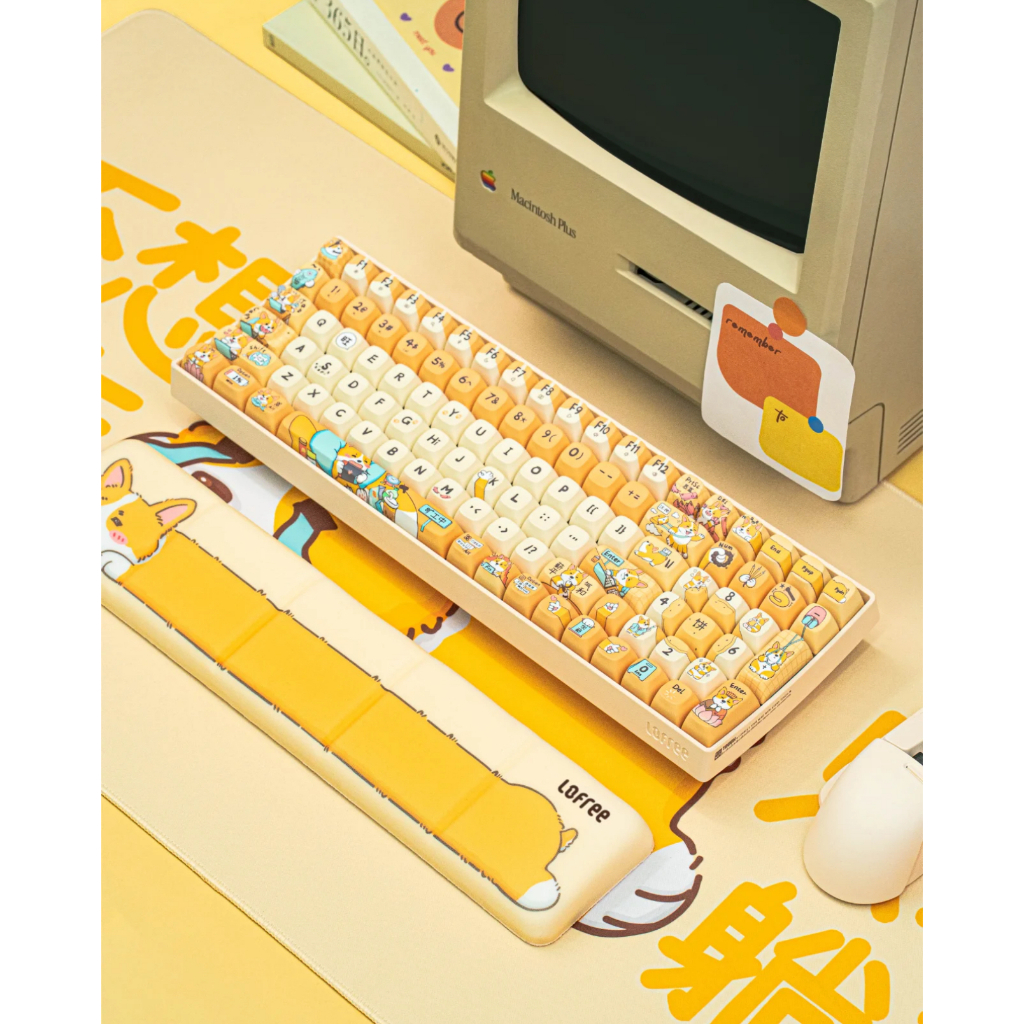 Keycap bàn phím Lofree phong cách retro phiên bản giới hạn (chuyên dùng cho bàn phím Lofree Touch)