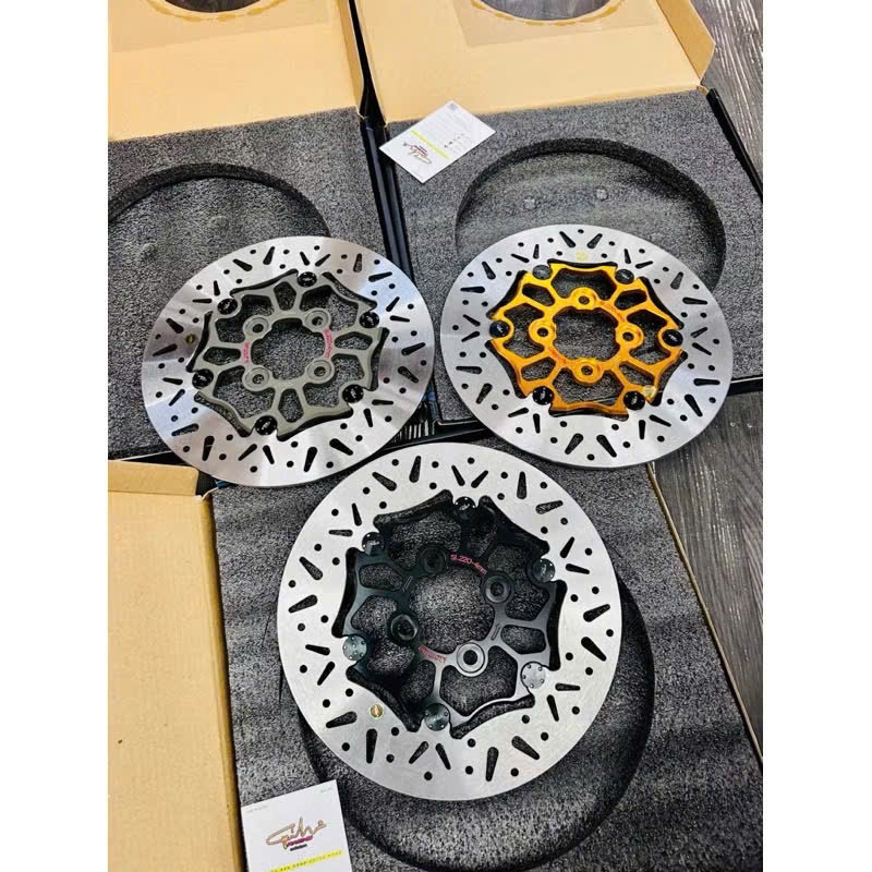 đĩa Lead size 220mm Gh racing - đĩa Ghracing Lead size 190mm lòng nhôm