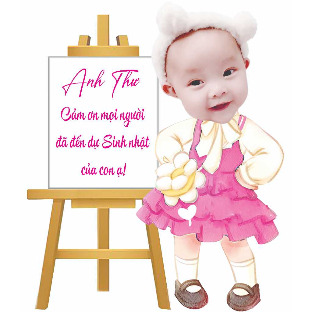 chipi cho bé yêu - GHÉP ẢNH CHO BÉ