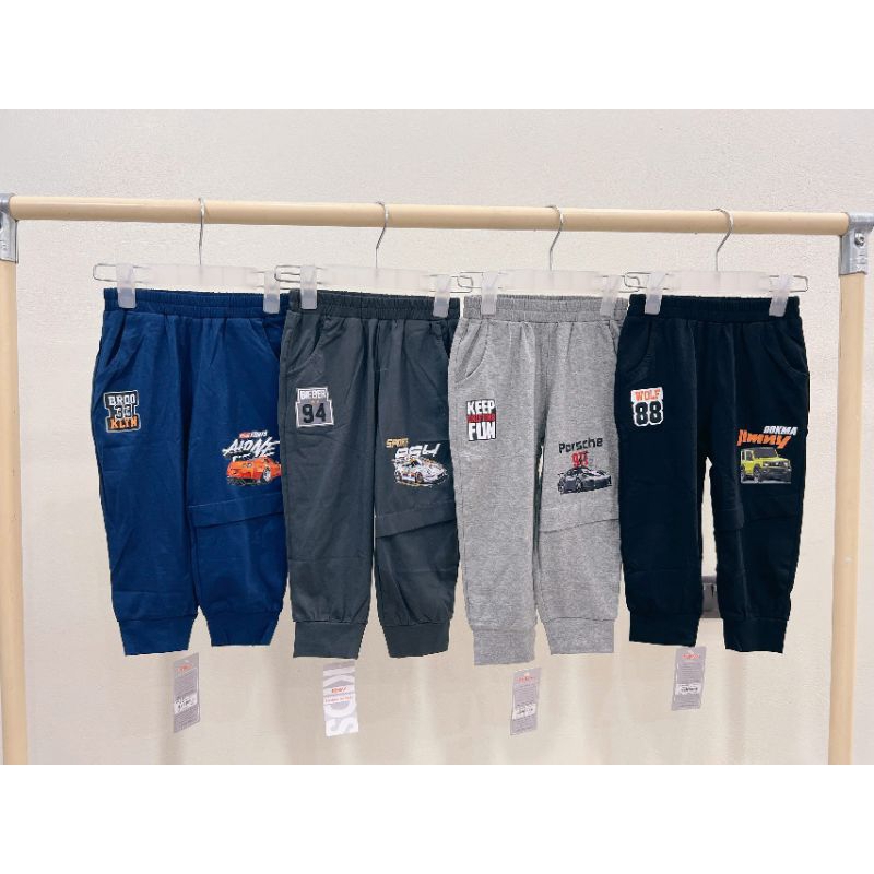 Quần dài cotton mỏng bé trai Dokma 2-6Y