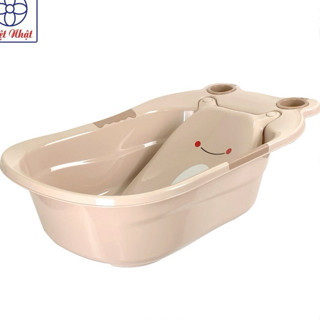 Chậu tắm cho bé, chậu tắm kèm ghế tựa cao cấp Việt Nhật